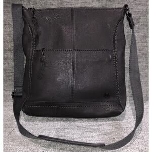 The Sak Leather Crossbody Bag Purse Cocoa Brown Color